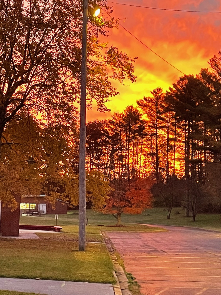 Fiery Sunrise